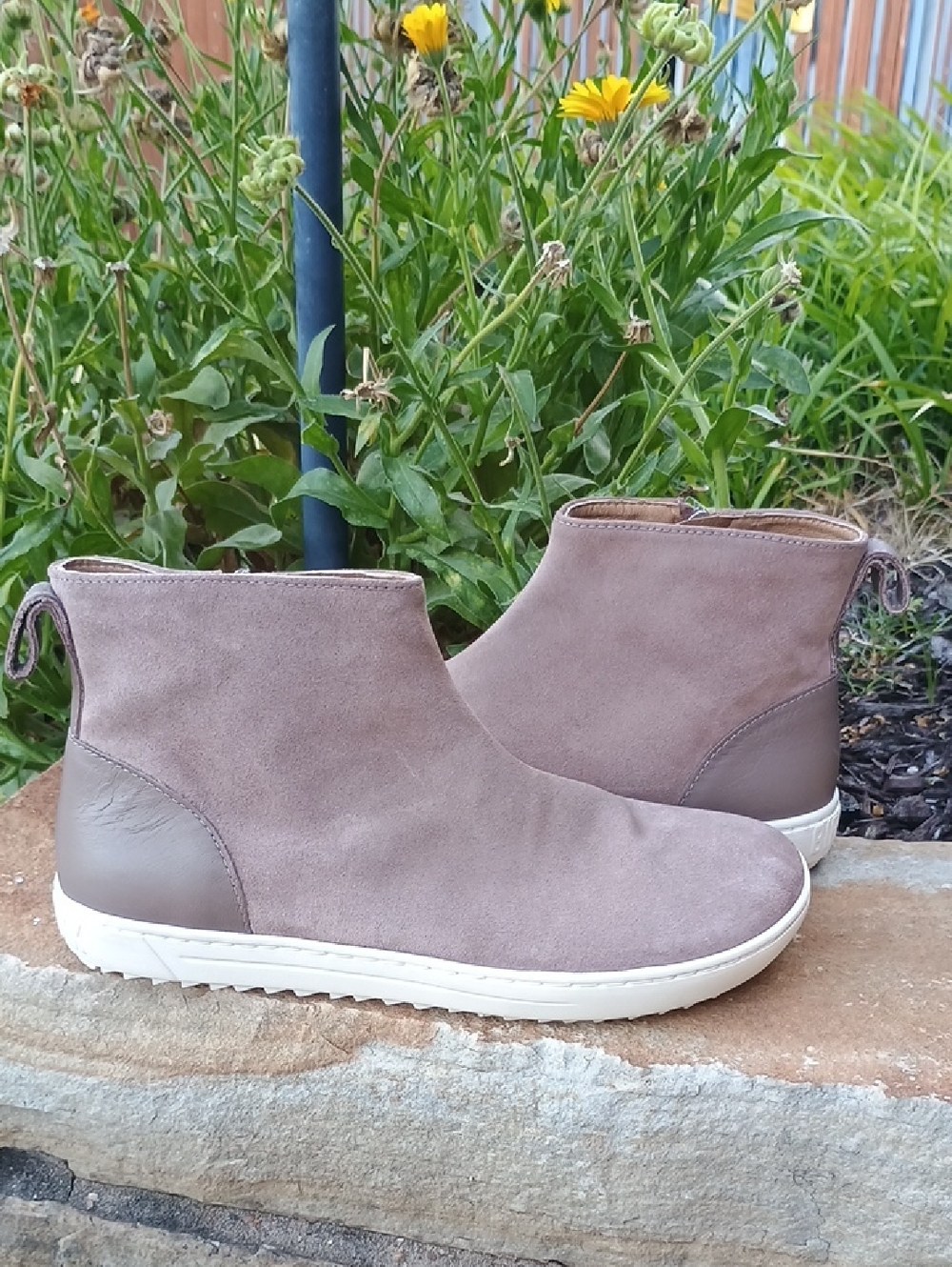 Birkenstock Myra Suede Leather Bootie Sneakers Women's EU 38 Made In Portugal